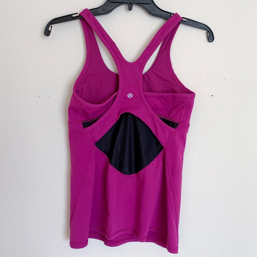 Lululemon Athletica Pink Tank Top